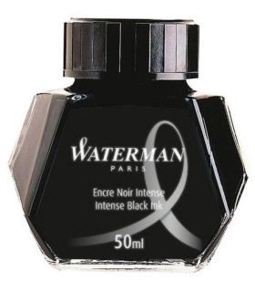 TINTA ESTILOG.WATERMAN 50 ml NEGRO