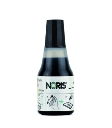 TINTA TAMPON NORIS 110S 25 ml. NEGRO
