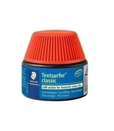 TINTA ROTUL.STAEDTLER 364 FLUOR ROJO