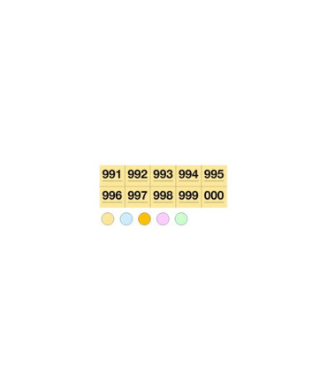 TIRA RIFA MICROPERF. A-915 DEL 1 AL 1000