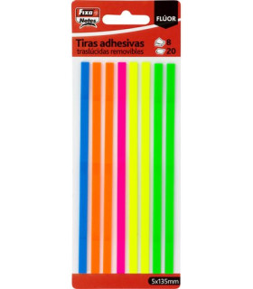 TIRAS ADH.FIXO FLUOR 20h 5x135 P/ 8