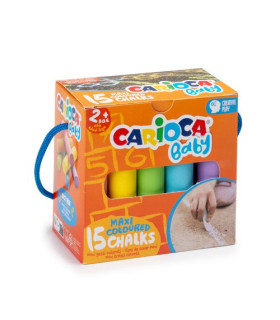TIZAS COLORES CARIOCA BABY MAXI EST. 15