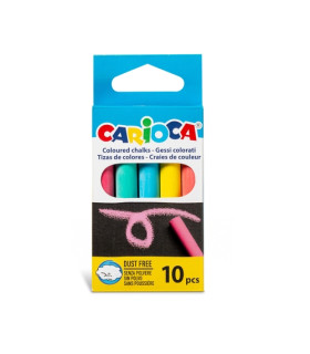 TIZAS COLORES CARIOCA CAJA 10