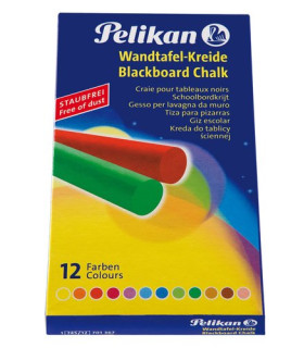 TIZAS DE COLORES PELIKAN ESTUCHE DE 12