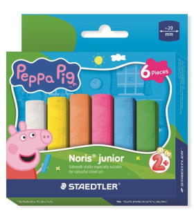 TIZAS COLOR STAEDT. PEPPA PIG EST.6