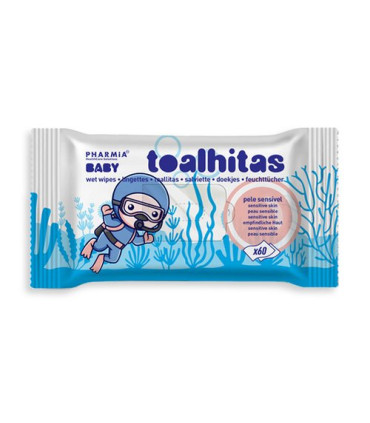 TOALLITA PHARMIA BABY 99% AGUA P/60