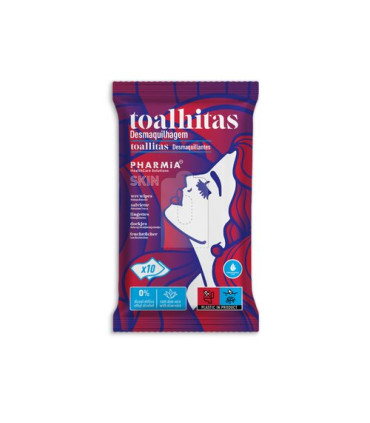 TOALLITA PHARMIA SKIN DESMAQUILL. P/10