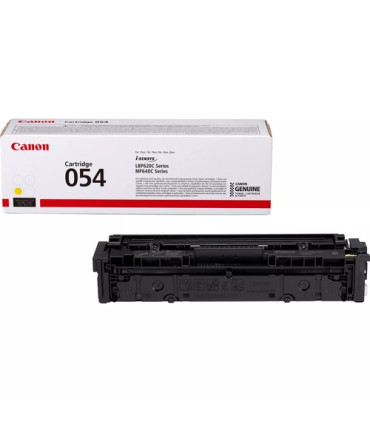 TONER CANON 054 AMARILLO (1.200 PÁG.)