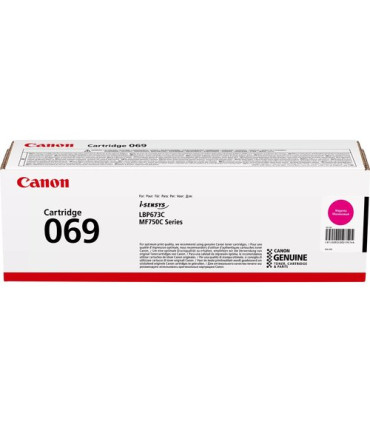 TONER CANON 069 MAGENTA (1.900 PAG)