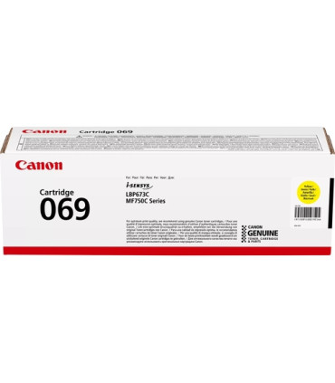 TONER CANON 069 AMARILLO (1.900 PAG)