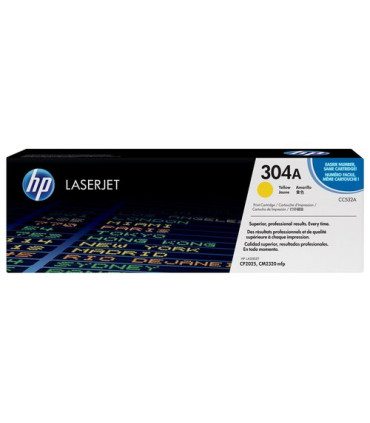 TONER HP Nº304A CC532A LJ  CP2025 AMARIL