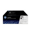 TONER HP Nº78A CE278AD NEGRO PACK 2 UD.