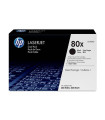 TONER HP Nº80A CF280XD NEGRO PACK 2 UD.