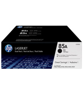 TONER HP Nº85A CE285AD NEGRO PACK 2 UD.