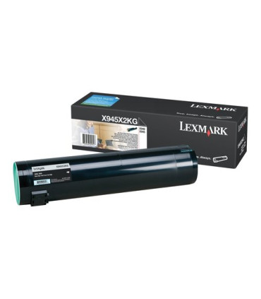 TONER LEXMARK X945X2KG NEGRO 36.000 PAG