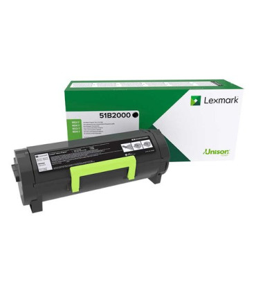 TONER LEXMARK 51B2000 NEGRO