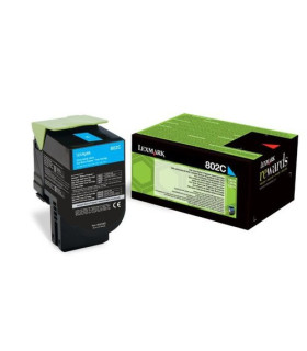 TONER LEXMARK 80C20K0 CX310/C410 CIAN