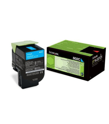TONER LEXMARK 80C20K0 CX310/C410 CIAN