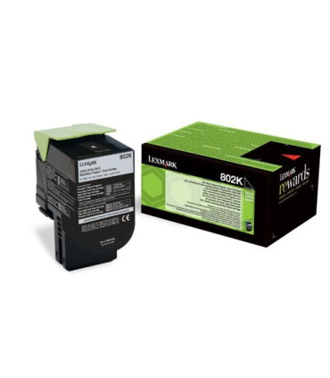 TONER LEXMARK 80C20K0 CX310/C410 NEGRO