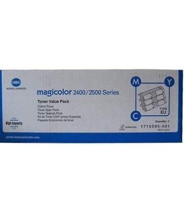 TONER MINOLTA MAGIC COLOR 2400W KIT COL.