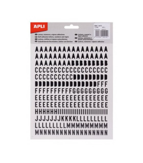TRANSFERIBLE APLI H. LETRAS 10 mm NG