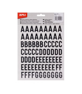 TRANSFERIBLE APLI H. LETRAS 20 mm NG