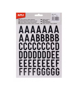 TRANSFERIBLE APLI H. LETRAS 25 mm NG