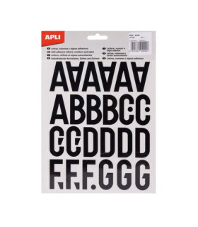 TRANSFERIBLE APLI H. LETRAS 40 mm NG