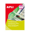 TRANSPARENC. INKJET A4 10 hjs. ADHESIVA