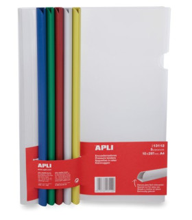 VARILLA DOSSIERS APLI A4 10mm SURT. B.5
