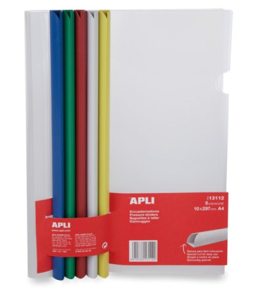 VARILLA DOSSIERS APLI A4 10mm SURT. B.5