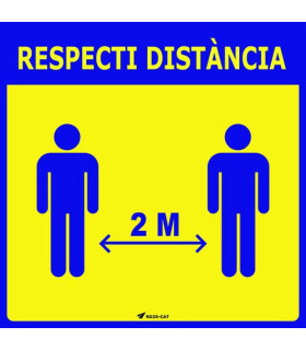 VINILO PARED 25x25 RESPECTI DISTANCIA