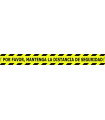 VINILO SUELO 100x10 DISTANCIA SEGURIDAD