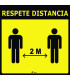 VINILO PARED 25x25 RESPETE DISTANCIA