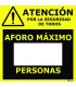 VINILO PARED 25x25 ROTULABLE AFORO MAXIM