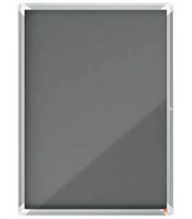 VITRINA NOBO INTERIOR FIELTRO GRIS 9h A4