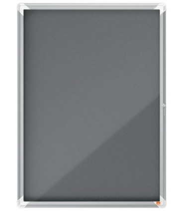 VITRINA NOBO INTERIOR FIELTRO GRIS 9h A4