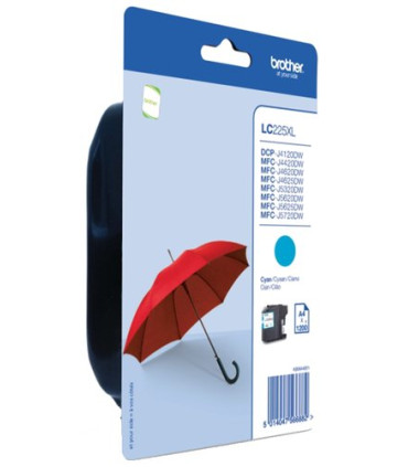 CART.IJ. BROTHER LC-225XLCBP CIAN