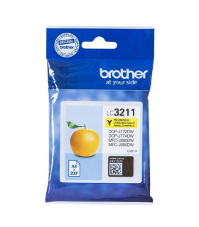 CART.IJ. BROTHER LC-3211Y AMARILLO