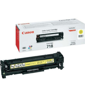 TONER CANON 718Y AMARILLO 2.900 PAG