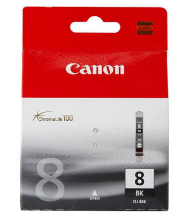 CART.IJ.CANON CLI8BK DEP.TINT.NEGRA