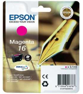 CART.IJ.EPSON T162340 Nº16 MAGENTA