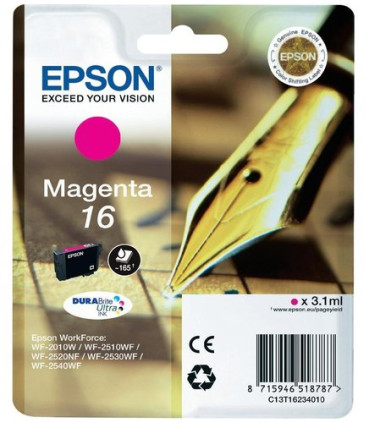 CART.IJ.EPSON T162340 Nº16 MAGENTA