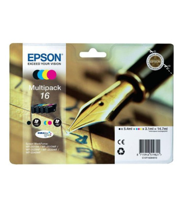 CART.IJ.EPSON T162640 Nº16 MULTIPACK