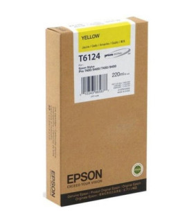 CART.IJ.EPSON T612400 AMARILLO (220ML.)