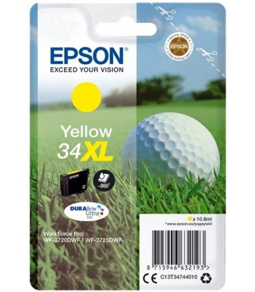 CART.IJ.EPSON T347440 Nº34XL AMARILLO