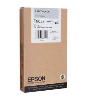 CART.IJ.EPSON T603700 NEGRO CLARO