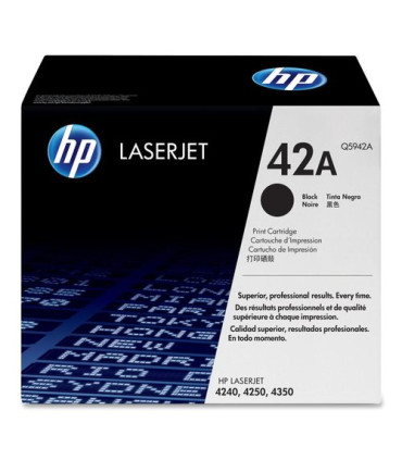 TONER HP Nº42A Q5942A LJ 4250/4350 NEGRO