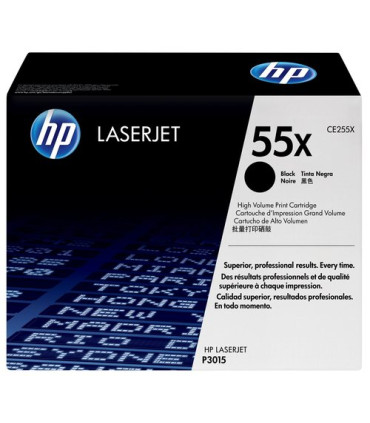 TONER HP Nº55X CE255X LJ P3011 NEGRO