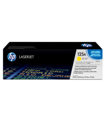 TONER HP Nº125A CB542A LJ 1210 AMARILLO